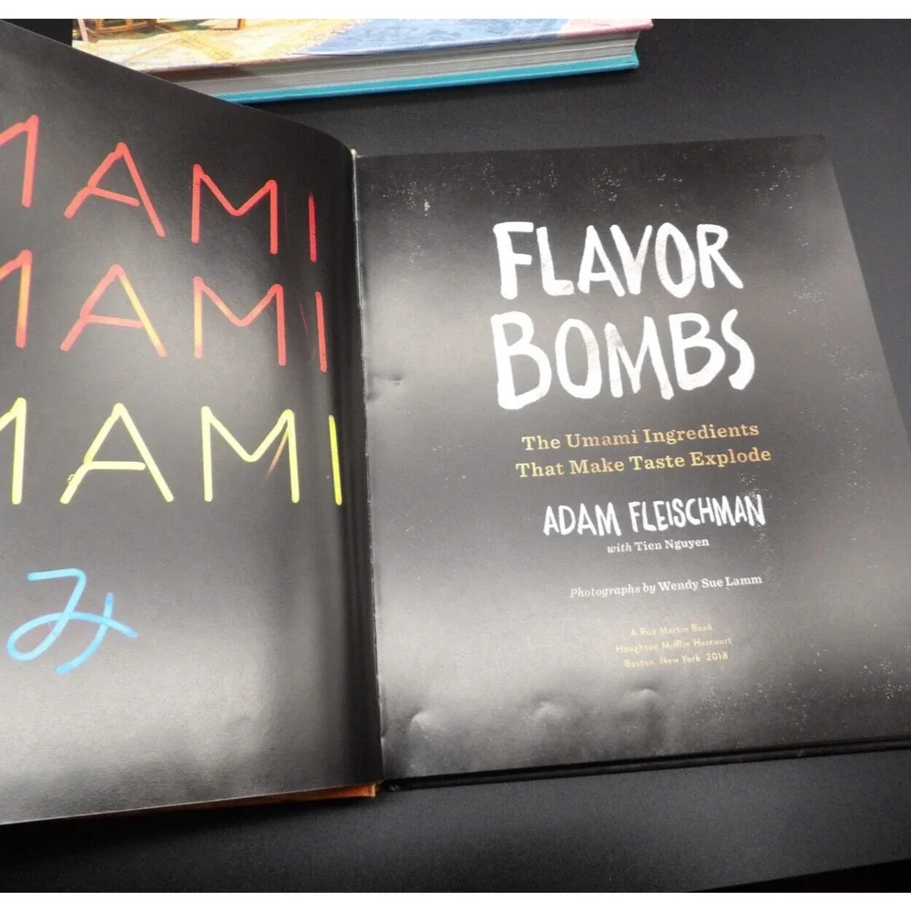 Lot of 3 Hardcover Cookbooks Sushi, Flavor Bombs, Centennial Celebrations